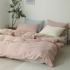 韓國 amante New Days 半超細纖維鋪棉被套, 玫瑰粉