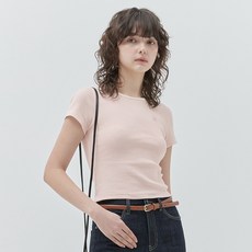 KIRSH 女性素面修身條紋T恤