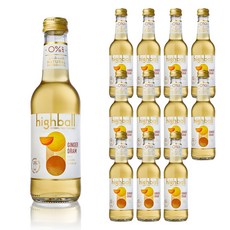 無酒精氣泡雞尾酒 Ginger Dram風味, 250ml, 12瓶