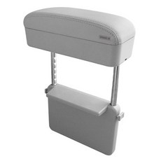 URBAN CAR 車用扶手置物箱收納靠墊, 灰色, 1個