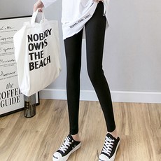 LUNA GIRL 女款Love刷毛羅紋內搭褲