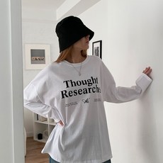 라라온 오버핏 레이어드 통기성 긴팔 티셔츠 TSP079