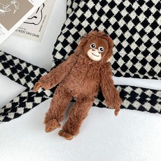 순잠 트렌디한 인형 키링, 오랑우탄, 1개, 19cm