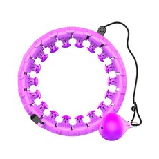 24節電子呼啦圈, 1公斤, 紫色