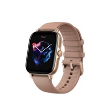 어메이즈핏 화미 GTS 3 스마트워치, 테라 로사, 42.4mm