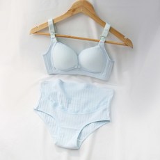 孕婦鈕扣夾式內衣褲組 WBI976