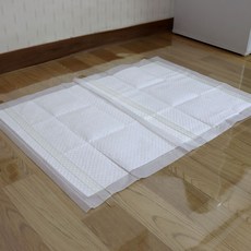 Theham 雙片裝寵物尿墊托盤, 透明, 1個