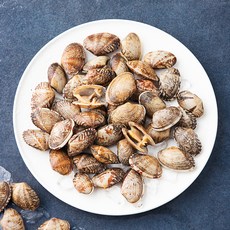 아라보감 특허받은 클로렐라 먹인 활바지락 (냉장), 1kg, 1개