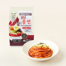 칠갑농산 불닭쫄면, 404g, 1개