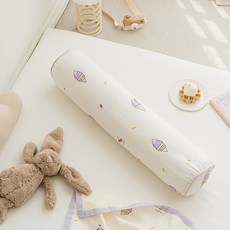 쉬즈홈 국내제조 유아용 풍기인견 바디필로우, 젤라또 아이보리