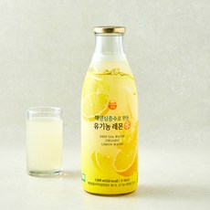jaim 유기가공식품 인증 해양심층수로 만든 유기농 레몬수, 1개, 1L