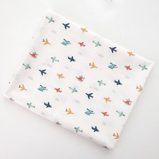 COTTONVILL Daehan Spinning 有機棉30支密織 Little Wing Wing 2碼布料, 1個, 象牙白