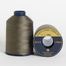 COTTONVILLE Coco Thread 優質縫紉線 45S/2 1700m, C083, 2入