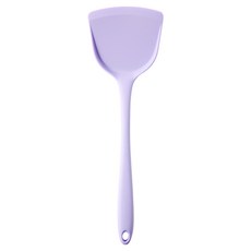 Easy Silly 粉彩矽膠鍋鏟 大, 紫色, 1個