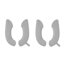 JLIFE Repida eva 清新馬桶坐墊套組, 2套, 灰色