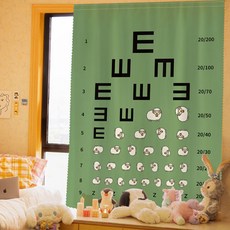 러블리컬러 벨크로 커튼