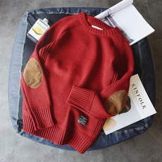 男款針織圓領上衣