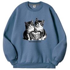 벤힛 블랙캣 코튼 스웨트셔츠 맨투맨