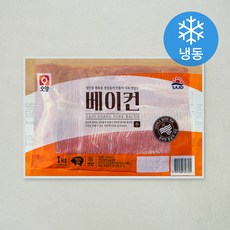 사조오양 베이컨 소 (냉동), 1kg, 1개