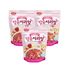 베베스트 처음먹는 칼슘 시리얼, 3개, 딸기