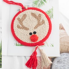 戳戳針刺繡套組, 1套, 立體魯道夫