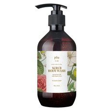 plu 香氛SPA磨砂沐浴露 花卉皂香, 500g, 1瓶