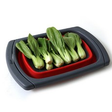 Tanniyeu Kkallang蔬菜水果清洗籃 S001, 紅色的