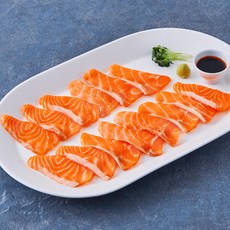 쌜모네키친 노르웨이산 오로라 생연어 횟감용(냉장), 150g, 1개