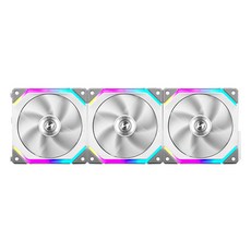 리안리 CPU 쿨링팬 UNI FAN SL120 3p, UNI FAN SL120(화이트), 1개