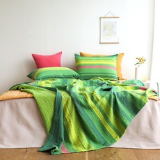 ORIGO 三層紗布毯子和鋪布, 酸橙和梨