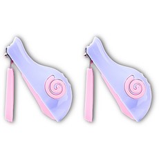 잇곰 달팽이 유아손톱깎이, 2개, 블루
