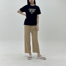 안다로미 여성용 퓨렌지 반팔 티셔츠