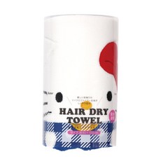Skater TOH1立體角色超細纖維毛巾, 1個, Hello Kitty