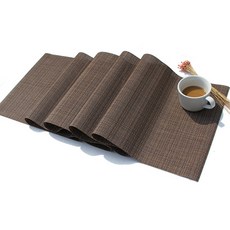 MarketFio 廚房現代風彩色桌旗, 棕色, 30 x 180 cm