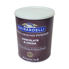 GHIRARDELLI 鷹牌 甜巧克力可可粉, 1罐, 1.36公斤