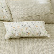 EBLANK 兒童莫代爾枕頭套, 1個, 森林米色