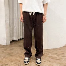 남성용 브러그 스트링 트레이닝 팬츠