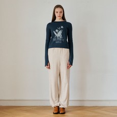 Foyer 女款Terry束口褲