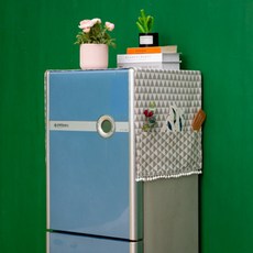 산뜻 깔끔 전자레인지 세탁기 냉장고 커버, 패턴04