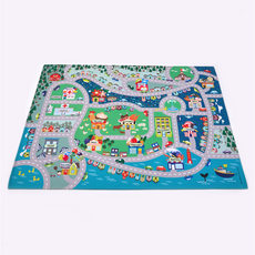 elim korea 兒童遊戲房道路地墊, 村莊