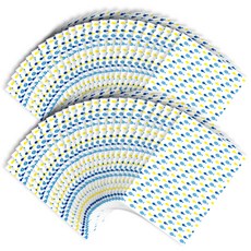 2Youngdesign 印花信紙 50入, 可愛的魚, 1個