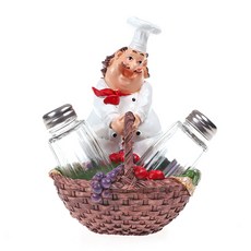 廚師的籃子調味料罐收納裝飾品, 混色