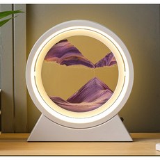 3D立體流沙畫擺件, 紫色