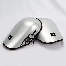 Ez2mk 윈드쿨 방수 전기자전거 오토바이 핸들 커버 양손 세트 MS-1190, 실버, 1세트
