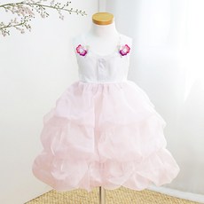 Baby Pongee 女童康康舞 3 層韓服襯裙