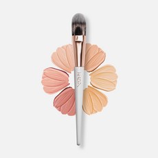 너로다 304 플랫 파운데이션 브러쉬, 혼합색상, 1개