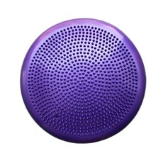 NAYA STYLE 居家訓練瑜伽平衡半圓球 YGYP-61-4+打氣筒, 紫色（靠墊）、混色（泵頭）