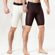 디펜더 남성용 스포츠 런닝 5부 반바지 2종 세트 SH