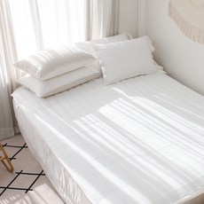 CHOUETTROOM 簡約半微米束帶式保潔墊, 白色