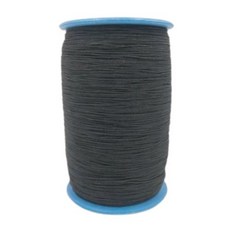 JSCOMPANY 接髮高彈力乳膠線, 黑色, 500m